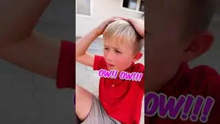 Ow! Levi got a boo boo!