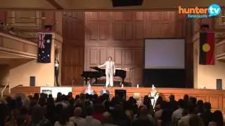 Kamahl sings My Home in Newcastle