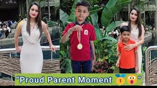 Proud Parent Moment 🥇 | Son Won Gold Medal  | Treat at Tropika Bangalore | Honest review |