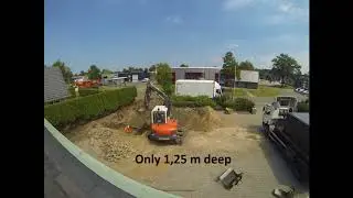 Underground waste compactor - Meulenbroek (placement)