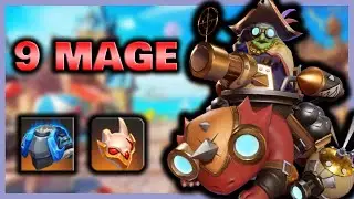 I Play Cannon 2⭐ in 9 Mage to Beat Claw Wand Carries | Auto Chess #35