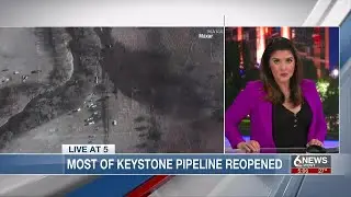 Pipeline affected by oil spill mostly reopen