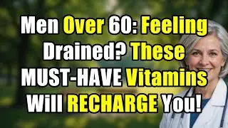 Men Over 60: MUST-HAVE Vitamins! Boost Energy, Performance & Vitality Today