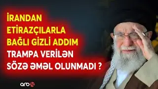 Xamenei Tehranda GİZLİ PLANI İŞƏ SALDI - Trampa verilən söz tutulmadı? - Gərginliyi artıran qərar...
