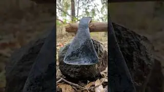 Axe Sharp Primitive Technology 🪓 #camping #survival #outdoors #bushcraft #diy
