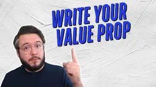 How to write your business value proposition
