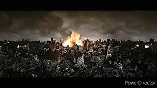 Godzilla Final Wars (2004) - Godzilla and Monster X beam lock.