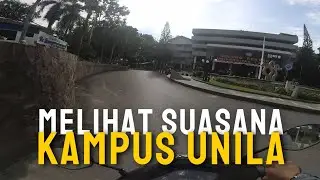 Melihat Suasana Kampus UNILA di Pagi Hari 