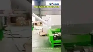 PVC Plastic Pipes crusher Blower system #SV_Technologies #Hynaar @SVTechnologiesIndia #PipeCrusher