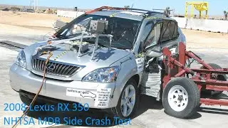 2007-2009 Lexus RX 350 / RX 400h NHTSA MDB Side Crash Test