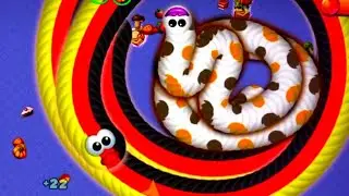 Worms zone io hungry snake game/Worm Zone is faster way to control map km22.