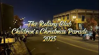 The Rotary Club Children’s Christmas Parade 2025 #porterville #parade #marchingband #christmas 