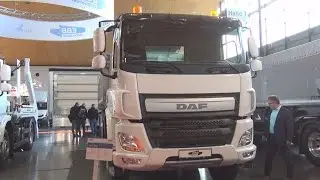 DAF FAD CF 440 DC Tipper Truck (2016) Exterior and Interior in 3D