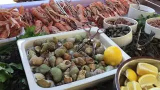 Seafood buffet at H&ocirc;tel Barri&egrave;re Le Normandy Deauville in France