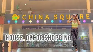 SEE HOW I SPENT 35k😳😱CHINA SQUARE  DECOR SHOPPING ONLY