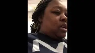Tonyia Talks shopping in Annapolis Mall