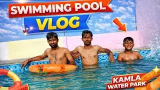 Swimming pool vlog at kamla water park bilara 🌊 full enjoy 😄 ravsa vlogs !!