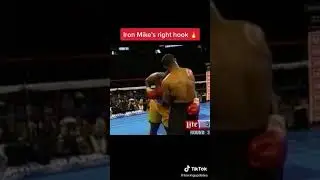Iron Mike Tyson CRAZY Right Hook POWER