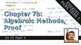 Proof 3 • Proof by Exhaustion - harder example • P1 Ex7E • 💡
