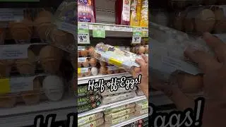 Грандиозная сделка на ОРГАНИЧЕСКИЕ яйца!! #shortsvideo #shopwithme #shortvideo #sprouts