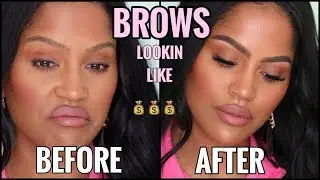BUSHY TO FIERCE Eyebrow Routine | MAKEUPSHAYLA