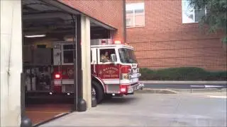 Raleigh FD - Apparatus Leaving Station 1