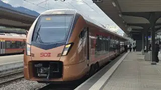 🇨🇭⛰️Bahnverkehr am Bahnhof Ziegelbr&uuml;cke mit Traverso, SOB Flirt, DPZ und mehr!!⛰️🇨🇭