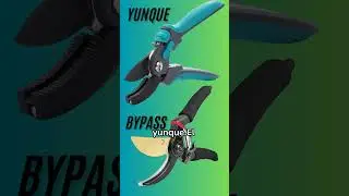 C&oacute;mo afilar unas tijeras de poda en menos de un minuto #herramientas #tijeras  #podar #jardiner&iacute;a