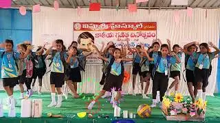 Maths Mein Dabba Gul Dance By 4th Girls|| Maths Day Celebrations 2k25 || Vishnu Sri High School