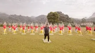 23 Minutes Outdoor Yoga Class | Raja Gupta