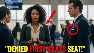 Black Girl Denied Flight Seat &mdash; Pilot Makes Announcement That Stuns Everyone