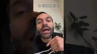 Brasileiro morre de vergonha do sotaque. Europeu n&atilde;o.