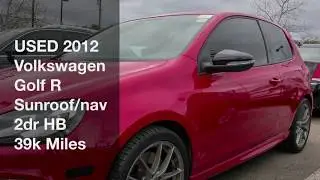 USED 2012 VOLKSWAGEN GOLF R 2DR HB