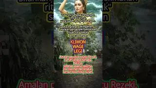 pengingat untuk weton mu #primbon #primbonjawakuno #weton