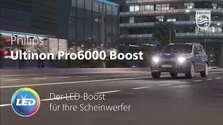 PHILIPS ULTINON PRO6000 BOOST - Ultimative Leistung f&uuml;r die Stra&szlig;e