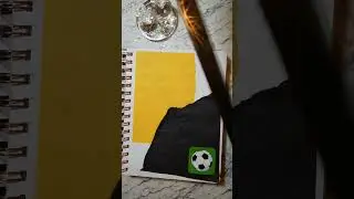 Journal ASMR Marco Reus|| #shorts #asmr #journal #journaling #marcoreus #bvb #glitter #satisfying
