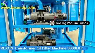 Transformer Oil Filter 3000L/Hr #Fast_Oil_Degas #Oil_Dewater #Desludging #Transformer_Maintenance