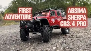 First Adventure with Absima CR3.4 SHERPA Pro 1:10