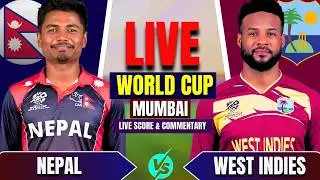Nepal VS West Indies T20 World Cup Match Live Score & Commentary | T20 World Cup 2026 | ComBox