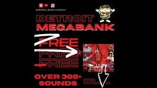 How To Make A Michigan Meech + Detroit Type Beat (FREE MEGABANK OVER 300+ DETROIT SOUNDS)