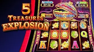 TREASURE HUNTING!! 5 Treasures Explosion at Yaamava' Casino