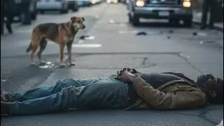The Dog Refused to Let the Ambulance Leave