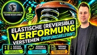 Elastische Verformung [Reversible] 🟢 Werkstofftechnik optimal für Ingenieure & Techniker [2022]