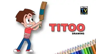 Titoo | टीटू | New Cartoon Show | New Drawing Easy Step |