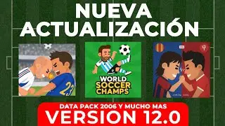NUEVA ACTUALIZACI&Oacute;N DE WORLD SOCCER CHAMPS VERSION 12.0 - DATA PACK 2006 Y MUCHO MAS