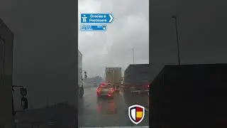 Vaya derrape del camion - Dashcams España