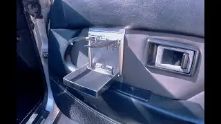 (MKII) 1985 Toyota Celica Supra DIY Door Cup Holder