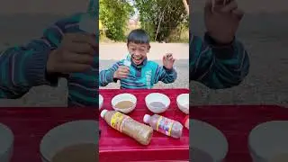 Nước chấm kẹo kem đ&aacute;ng sợ | Scary ice cream candy dipping sauce #shorts