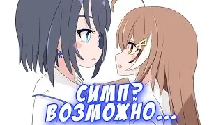 Крони слишком симпует Мумей, что отдает ей свою броню [HololiveCouncil/RU Sub]