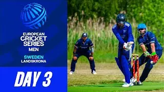🔴 ECS Sweden, Landskrona, 2025 | Day 3 | 14 May 2025 | T10 Live Cricket | European Cricket